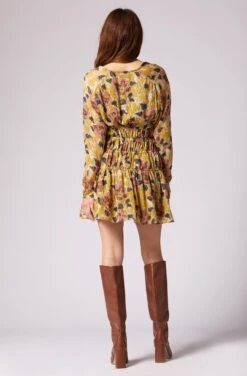 Joie Aminah Mini Silk Dress -Joie Fashion Outlet Store D0122A0053 EOML 2