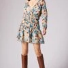 Joie Aminah Mini Silk Dress
