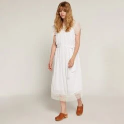 Joie Aspen Midi Cotton Dress -Joie Fashion Outlet Store D0142F9353 BRWT 1 DPA