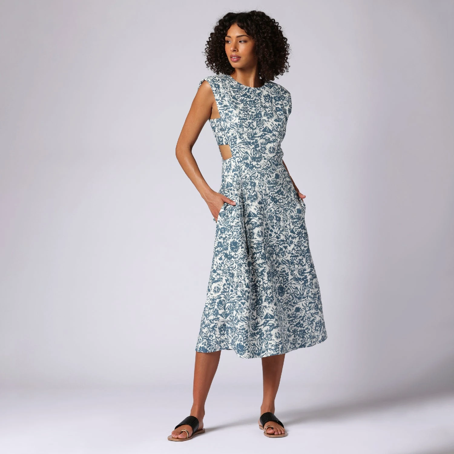 Joie Ember Midi Linen Dress 6 Joie Ember Midi Linen Dress - Image 6