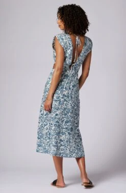 Joie Ember Midi Linen Dress 10 Joie Ember Midi Linen Dress -Joie Fashion Outlet Store D0143A0006 PNIT 2