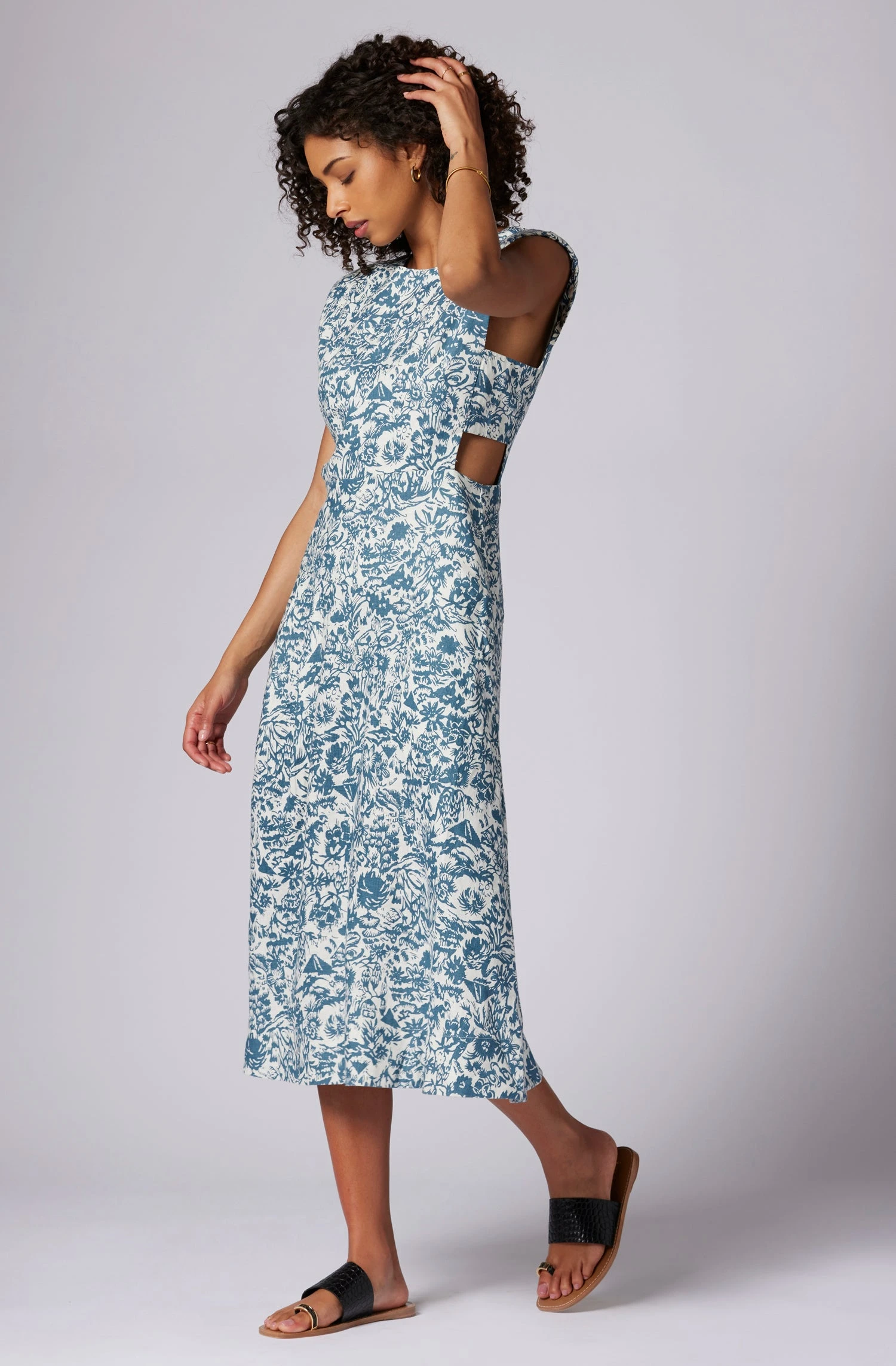 Joie Ember Midi Linen Dress 4 Joie Ember Midi Linen Dress - Image 4