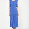 Joie Polly Midi Silk Dress