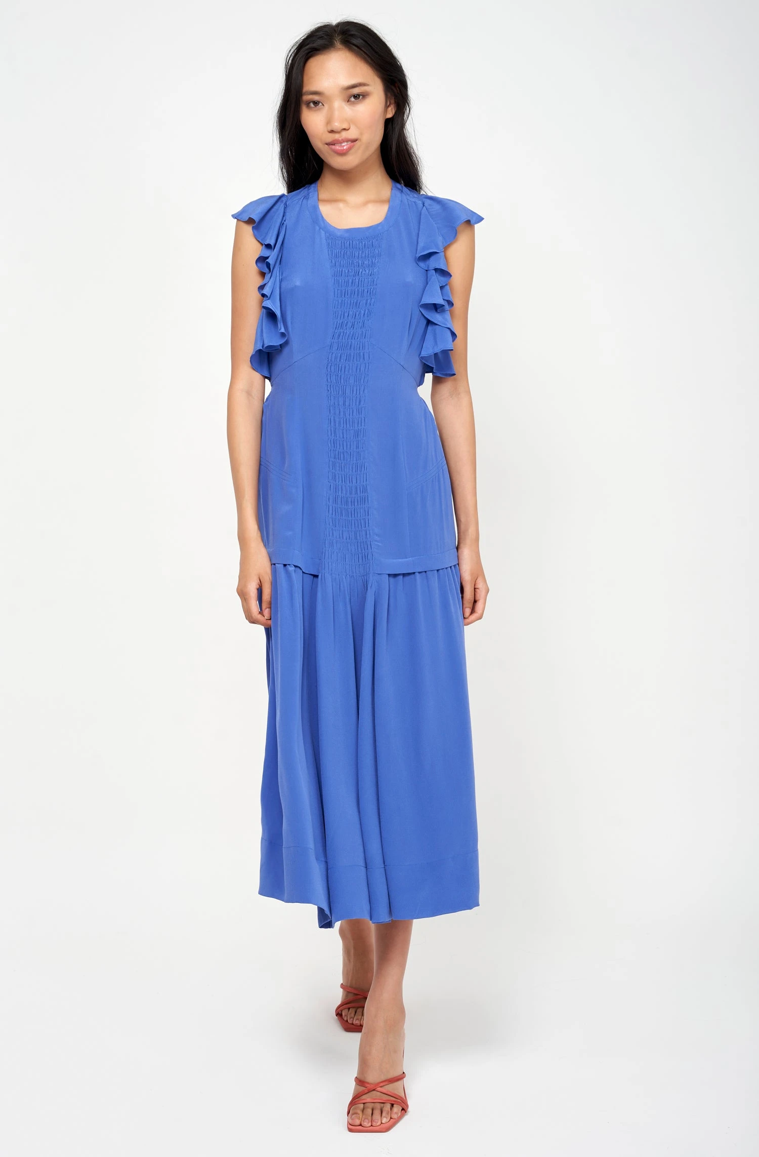 Joie Polly Midi Silk Dress 1 Joie Polly Midi Silk Dress