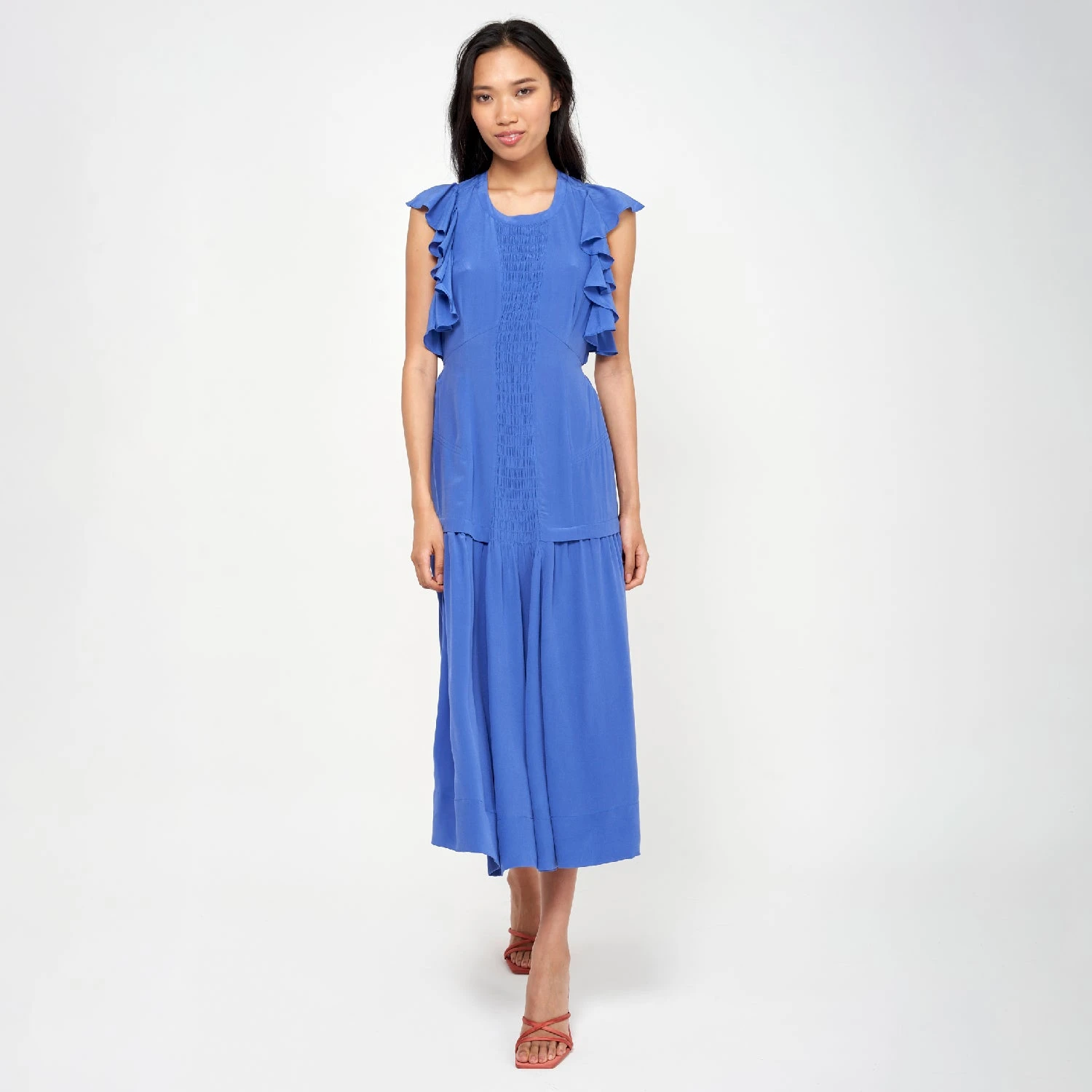 Joie Polly Midi Silk Dress 5 Joie Polly Midi Silk Dress - Image 5