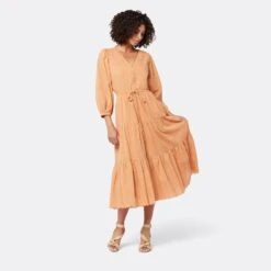 Joie Tobey Maxi Cotton Dress -Joie Fashion Outlet Store D2783DA9308 STOR 1 DPA1