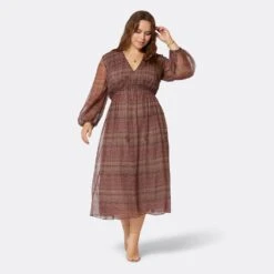 Joie Alquina Midi Silk Dress -Joie Fashion Outlet Store D3275X09300 AFRM 1 DPA