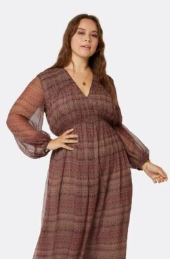 Joie Alquina Midi Silk Dress -Joie Fashion Outlet Store D3275X09300 AFRM 2