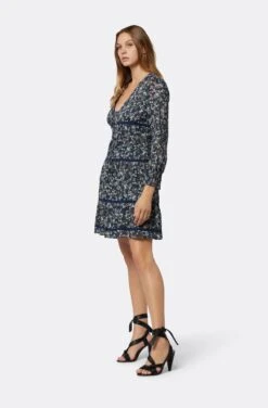 Joie Meredine Mini Cotton Dress -Joie Fashion Outlet Store D3321CA9314 NVBM 3