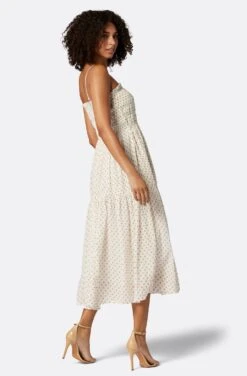 Joie Lesse Midi Cotton Dress -Joie Fashion Outlet Store D3374A9365 PRCM 2