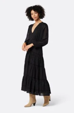 Joie Meredine Maxi Cotton Dress -Joie Fashion Outlet Store DR03321B8903 CAV 3
