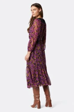 Joie Arioste Midi Silk Dress -Joie Fashion Outlet Store DR035069129 PLXM 5