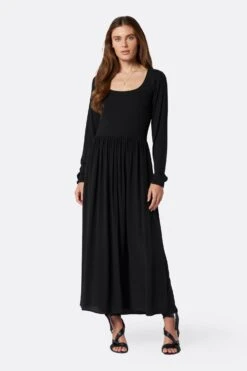 Joie Racine Maxi Silk Dress -Joie Fashion Outlet Store DR035187881 CAV 1