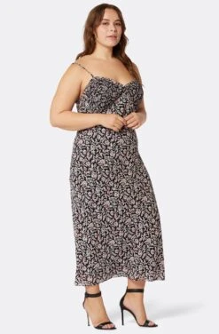 Joie Dauphine Midi Cotton Dress -Joie Fashion Outlet Store DR03524I9161 CAVM 3