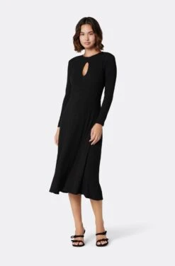 Joie Ribera Midi Dress -Joie Fashion Outlet Store DR035389142 CAV 1