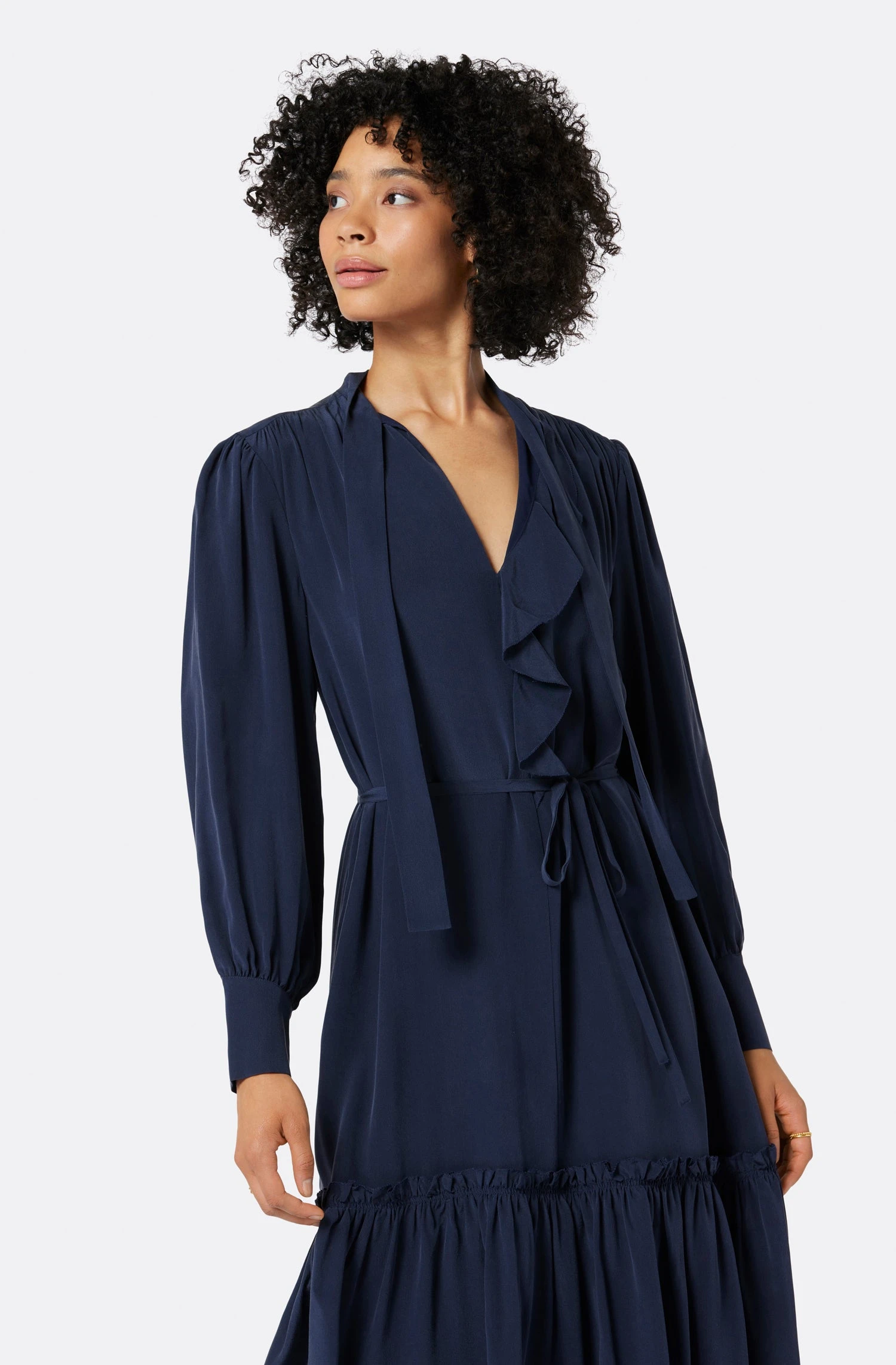 Joie Roussel Silk Midi Dress 2 Joie Roussel Silk Midi Dress - Image 2