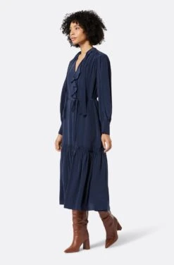 Joie Roussel Silk Midi Dress 9 Joie Roussel Silk Midi Dress -Joie Fashion Outlet Store DR035777881 PCT 3