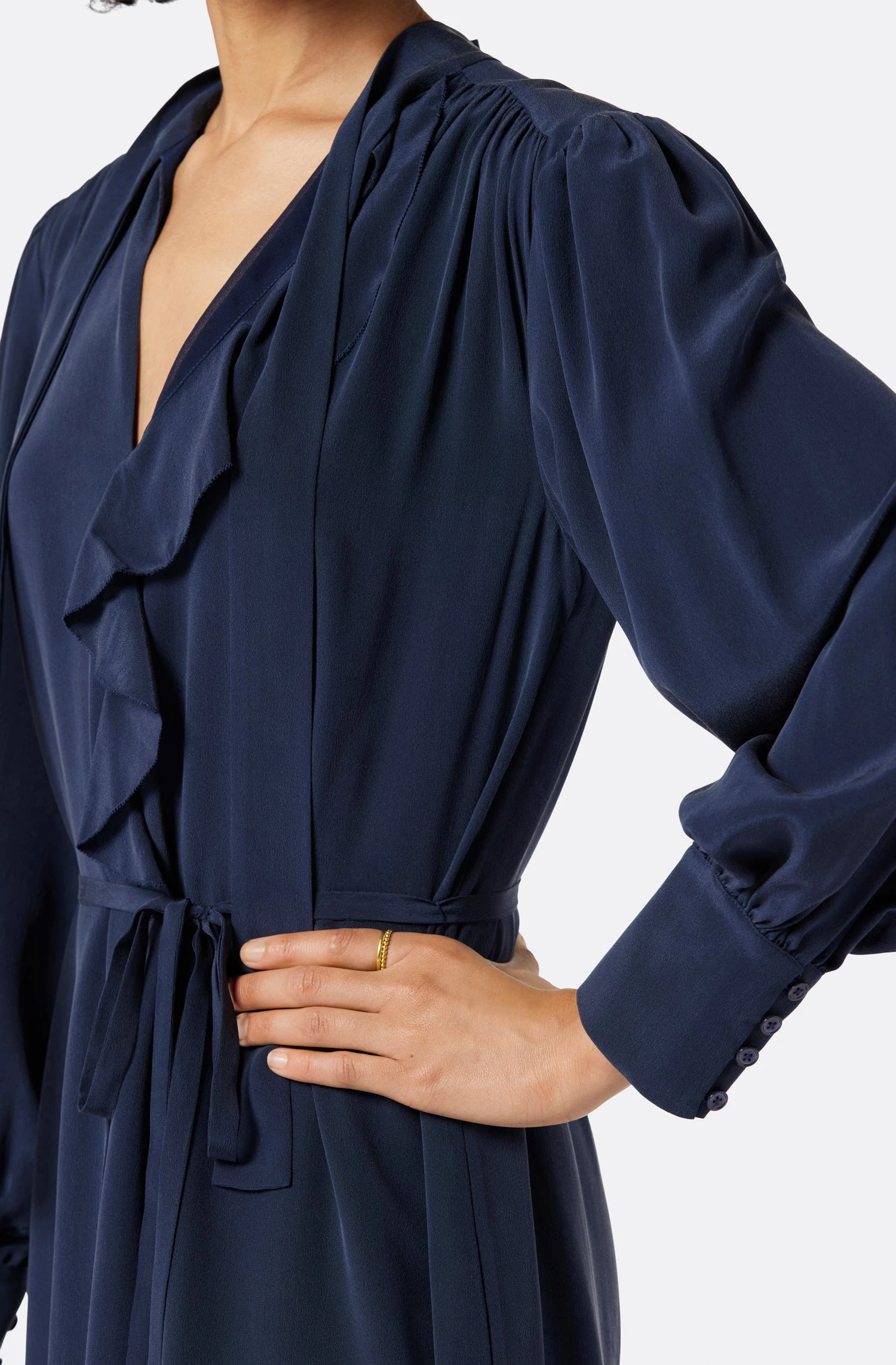 Joie Roussel Silk Midi Dress 4 Joie Roussel Silk Midi Dress - Image 4