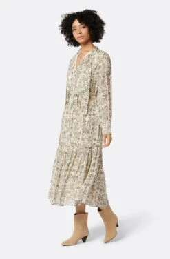 Joie Roussel Midi Silk Dress 10 Joie Roussel Midi Silk Dress -Joie Fashion Outlet Store DR035779133 BSNM 3