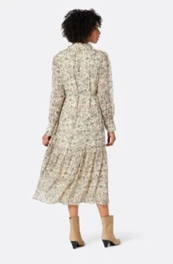 Joie Roussel Midi Silk Dress 12 Joie Roussel Midi Silk Dress -Joie Fashion Outlet Store DR035779133 BSNM 5