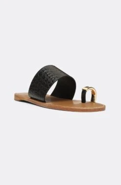 Joie Gamarlis Sandal -Joie Fashion Outlet Store GAMARLIS94 BLK 6