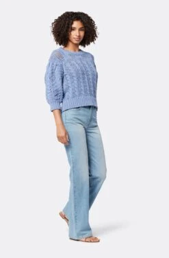 Joie Ella Crew Neck Cotton Sweater -Joie Fashion Outlet Store K0030Y9207 CYBL 3