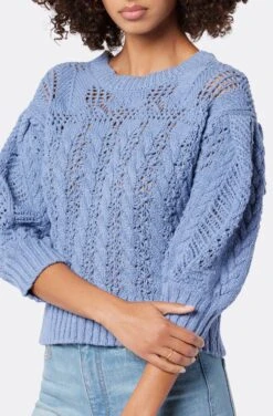 Joie Ella Crew Neck Cotton Sweater -Joie Fashion Outlet Store K0030Y9207 CYBL 6