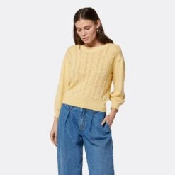 Joie Charlotte Crew Neck Cotton Sweater -Joie Fashion Outlet Store K0035Y9210 SHSN 2 DPA