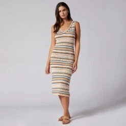 Joie Giselle Midi Sweater Dress -Joie Fashion Outlet Store K0080Y9215 PRCL 1 DPA