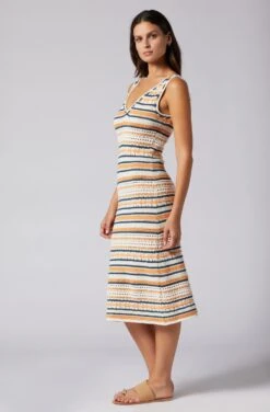 Joie Giselle Midi Sweater Dress -Joie Fashion Outlet Store K0080Y9215 PRCL 3