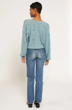 Joie Devika V-Neck Sweater -Joie Fashion Outlet Store K0096Y9219 BLUF 2