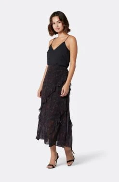 Joie Caillie Silk Midi Skirt -Joie Fashion Outlet Store K009989133 CAVM 3