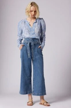 Joie Kindra Wide Leg Jean -Joie Fashion Outlet Store N0041D611W3 BDTW 1