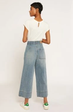 Joie Rosetta Wide Crop Jean 10 Joie Rosetta Wide Crop Jean -Joie Fashion Outlet Store N0062D19531 CSBY 2