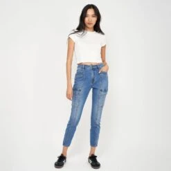 Joie Winifred Cargo Skinny Jean 9 Joie Winifred Cargo Skinny Jean -Joie Fashion Outlet Store N0099D01OCS GLND 1 DPA