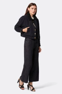 Joie Lazaro Cotton Jacket -Joie Fashion Outlet Store OW014109235 CAV 3