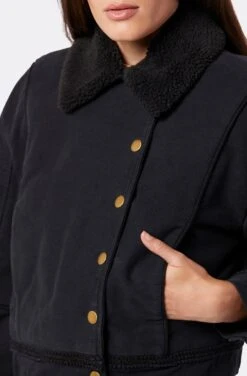 Joie Lazaro Cotton Jacket -Joie Fashion Outlet Store OW014109235 CAV 6