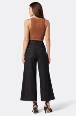 Joie Porter Wide Cropped Pant -Joie Fashion Outlet Store PT022649056 WBLK 5