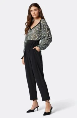 Joie Wilmont Silk Pant -Joie Fashion Outlet Store PT022707881 CAV 4