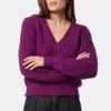 Joie Menara V-Neck Wool Sweater