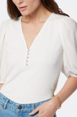 Joie Esme Short Sleeve Top -Joie Fashion Outlet Store T0018BF7881 PRCL 6