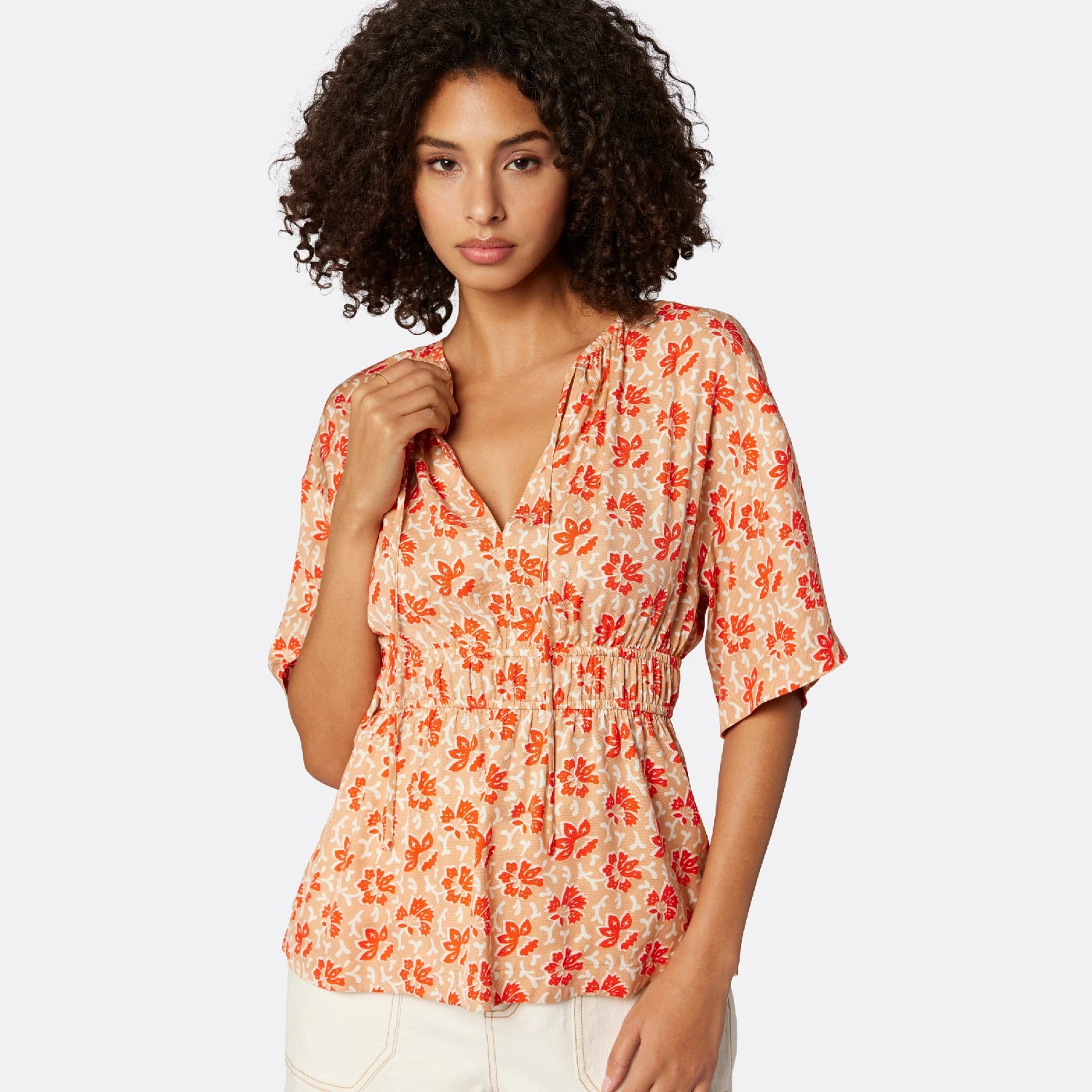 Joie Renae Short Sleeve Top 5 Joie Renae Short Sleeve Top - Image 5