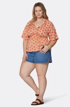 Joie Renae Short Sleeve Top 23 Joie Renae Short Sleeve Top -Joie Fashion Outlet Store T0045X9364 BVRM 4