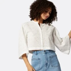 Joie Persephone Short Sleeve Cotton Top 9 Joie Persephone Short Sleeve Cotton Top -Joie Fashion Outlet Store T0048F9309 PRCL 4 DPA