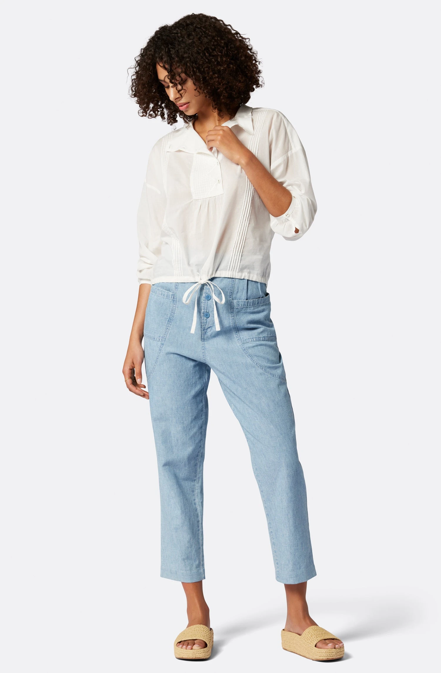 Joie Bronte Long Sleeve Cotton Top 2 Joie Bronte Long Sleeve Cotton Top - Image 2