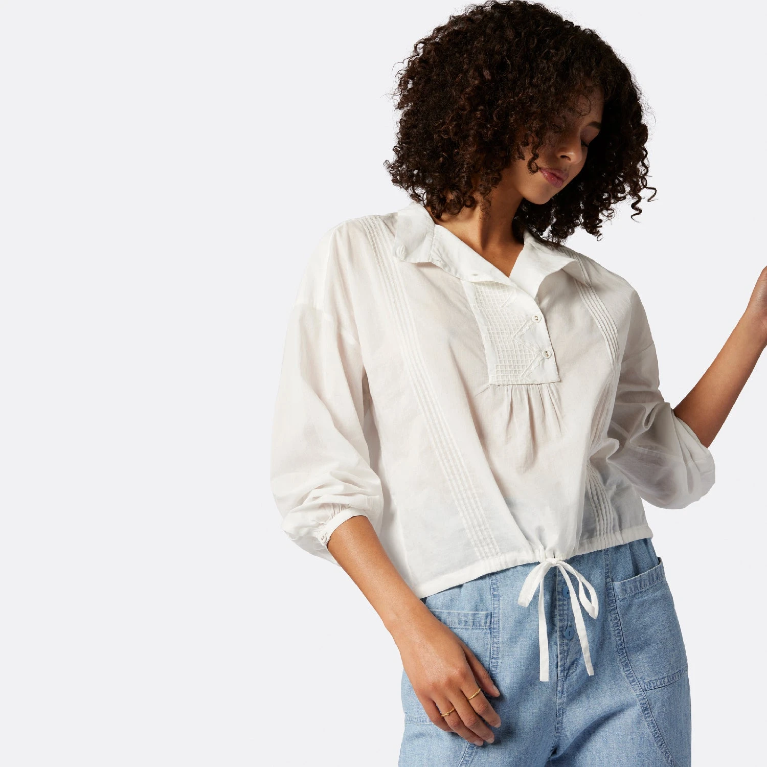 Joie Bronte Long Sleeve Cotton Top 5 Joie Bronte Long Sleeve Cotton Top - Image 5