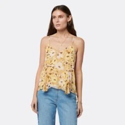 Joie Amelia Sleeveless Silk Top -Joie Fashion Outlet Store T0055A9368 AGLM 2 DPA