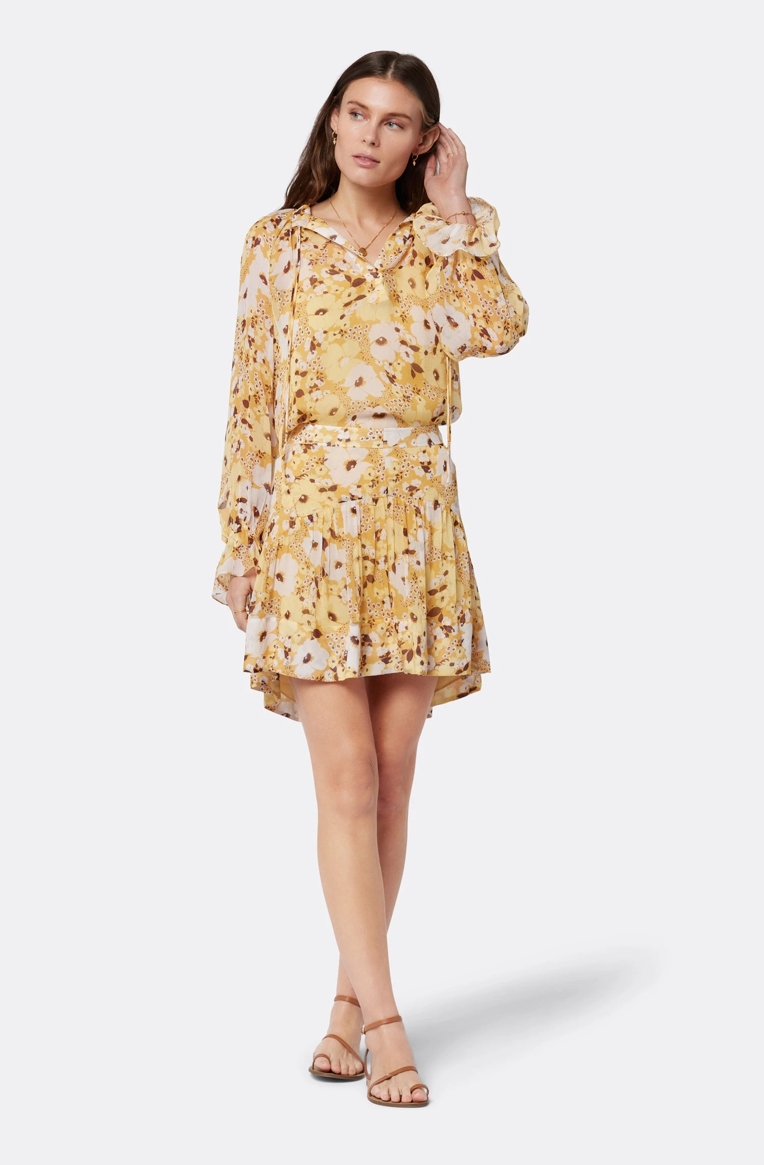 Joie Brigitta Long Sleeve Silk Top 2 Joie Brigitta Long Sleeve Silk Top - Image 2