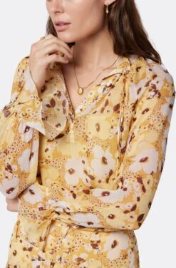 Joie Brigitta Long Sleeve Silk Top 15 Joie Brigitta Long Sleeve Silk Top -Joie Fashion Outlet Store T0056A9368 AGLM 6