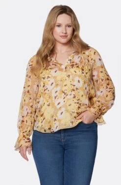 Joie Brigitta Long Sleeve Silk Top 24 Joie Brigitta Long Sleeve Silk Top -Joie Fashion Outlet Store T0056X9368 AGLM 2